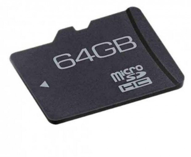 Memriakrtya akci, 64 GB micro SD krtya (kamera, fnykpezgp)