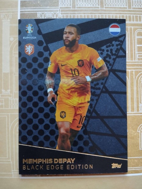 Memphis Depay (Hollandia) Black Edge Euro 2024 krtya