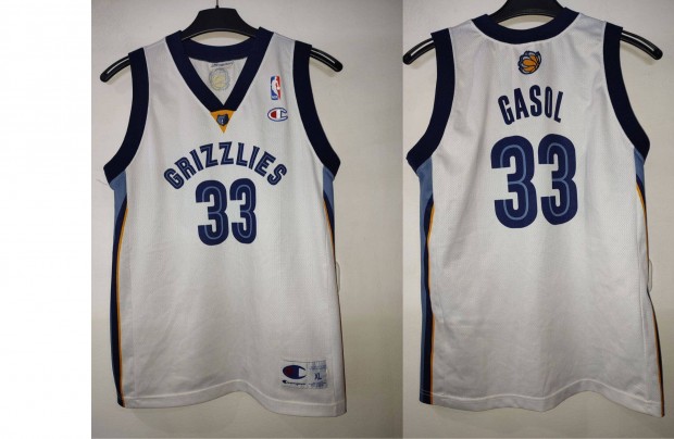 Memphis Grizzlies - Pau Gasol Champions gyerek mez (162-167)