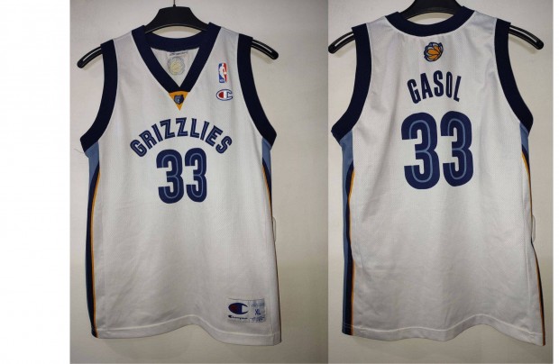 Memphis Grizzlies - Pau Gasol Champions gyerek mez (162-167)