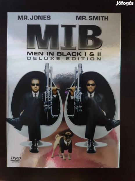Men in Black 1-2. dvd film Dsz digipack kiadvny , j ! filmek . MIB