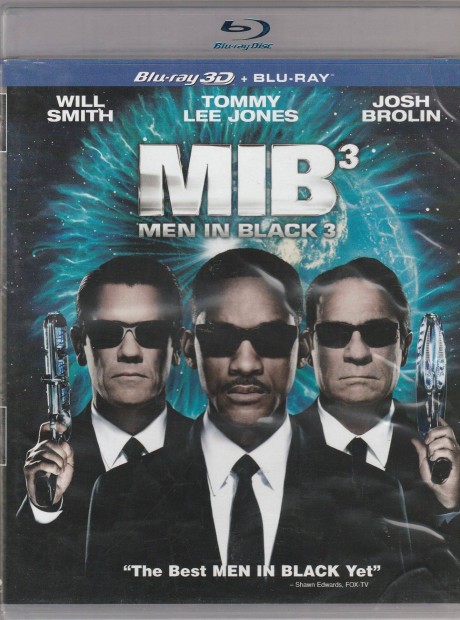 Men in Black - Stt zsaruk 3. Blu-Ray 2D + 3D