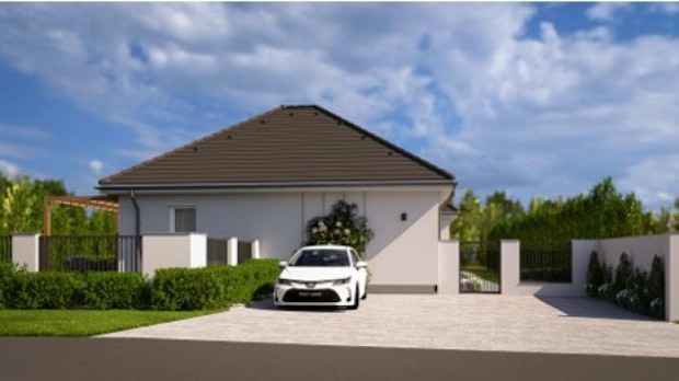 Mende, H�tdomb lak�park, 66 m2-es, t�rsash�zi lak�s, 3 szob�s