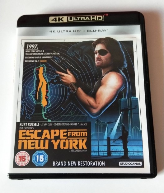 Menekls New Yorkbl 4K UHD + Blu-ray + Bnusz BD - Angol!