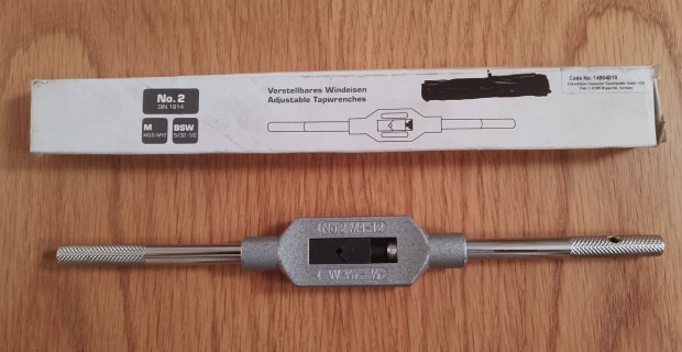 Menetfúró hajtóvas M4 - M12