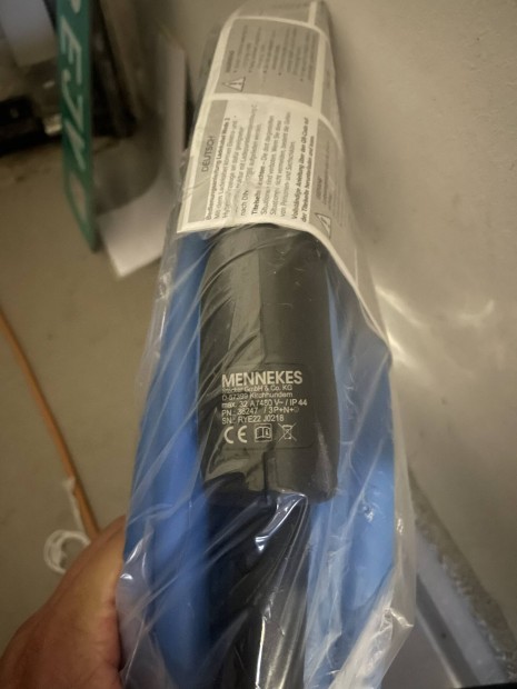 Mennekes 22kW-os EVSE töltökábel, 7,5m-es