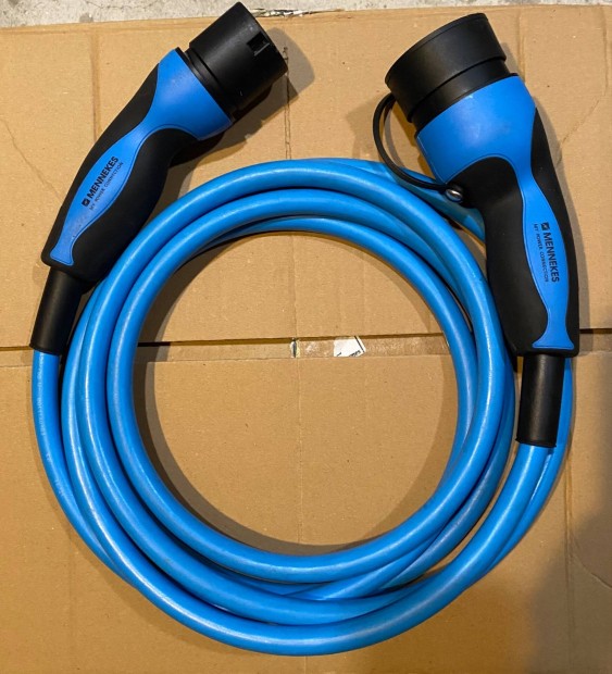 Mennekes 4m hosszú 3X32A os Elektromos Auto Töltökábel töltö