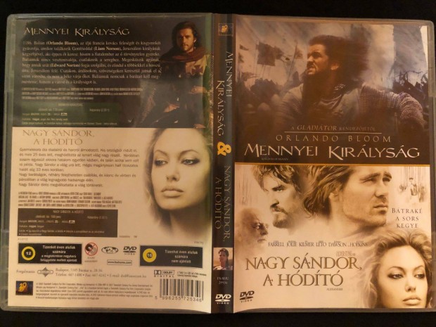 Mennyei kirlysg + Nagy Sndor, a hdt DVD (twinpack, Orlando Bloom