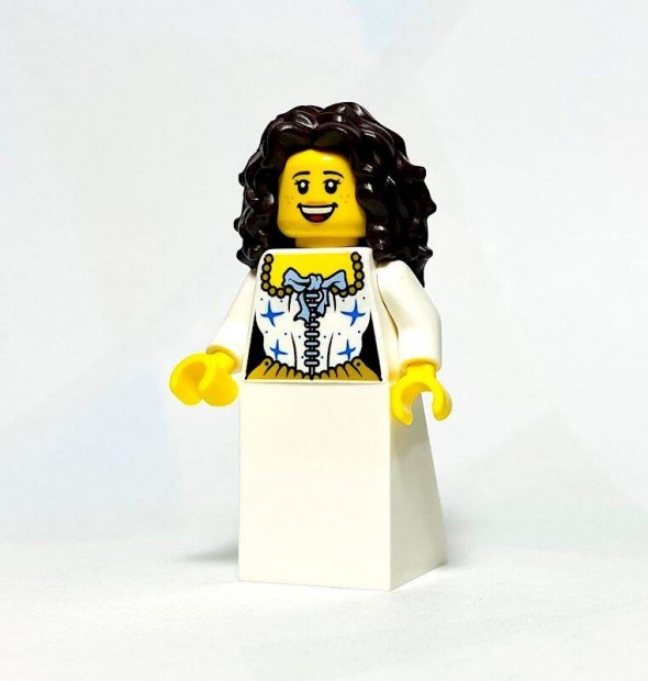 Menyasszony Eredeti LEGO egyedi minifigura - Esküvő - Új