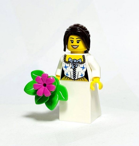 Menyasszony Eredeti LEGO egyedi minifigura - Eskv - j