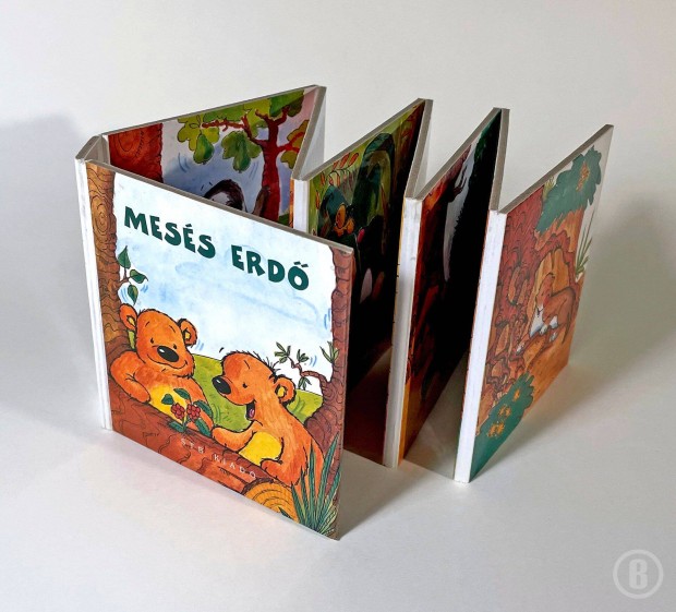Menyhárt Éva: Mesés erdő - leporelló szöveg nélkül - Csak személyesen!