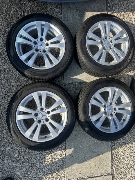 Mercedes 16 5x112 Alufelni Új Laufenn agumikkal