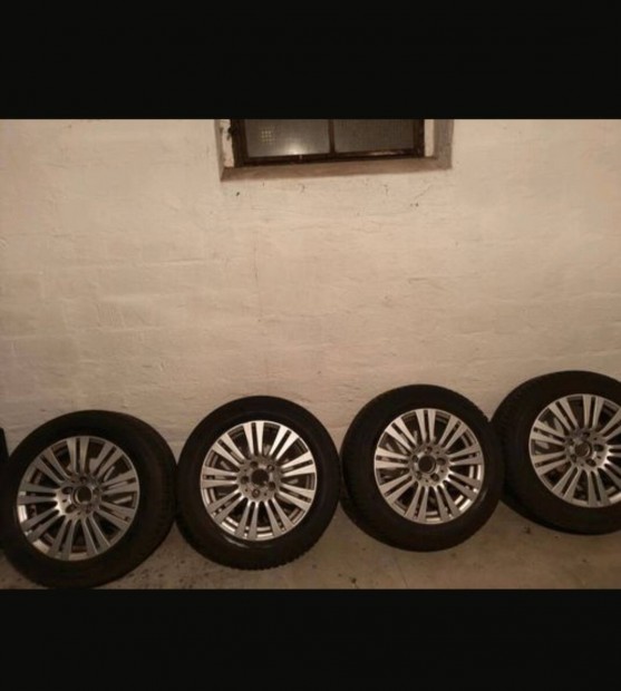 Mercedes 16" 4db alufelni s Continental gumival W212,W211,C osztly