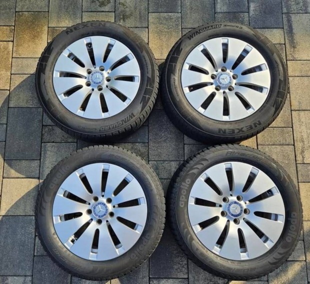 Mercedes 16" alufelni 205/55r16 tli gumival 