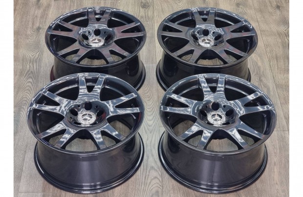 Mercedes 17 col fekete alufelni 5x112 CLS W219 gyári