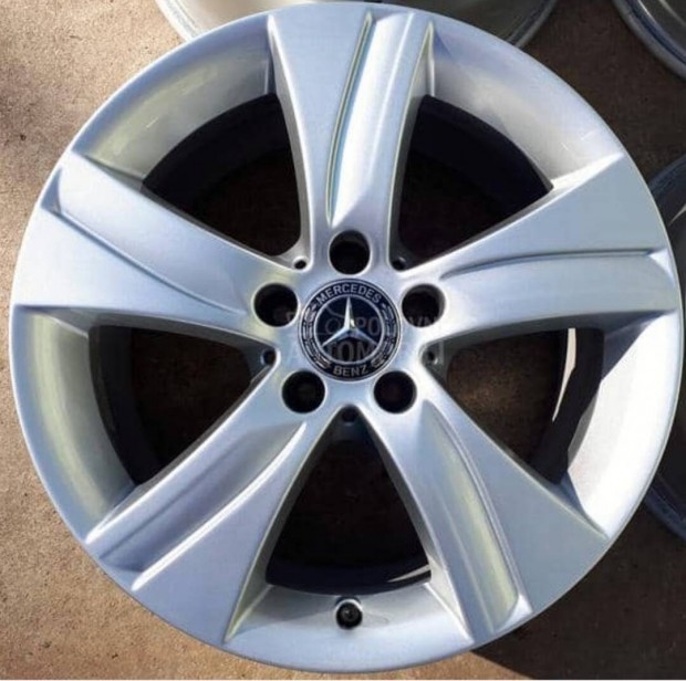 Mercedes 17 coll eredeti gyri cikkszmos alufelni 5x112 felni 3