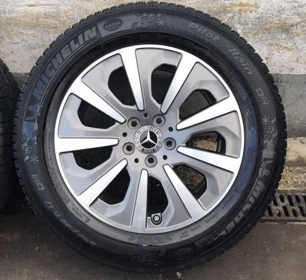 Mercedes 17 coll eredeti gyri cikkszmos alufelni 5x112 felni 7m