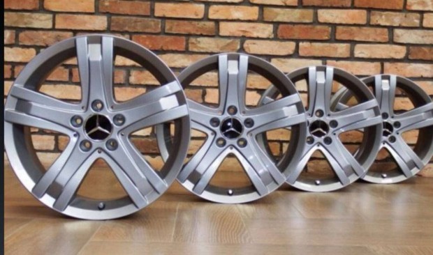 Mercedes 17 coll eredeti gyári cikkszámos alufelni 5x112 felni 9
