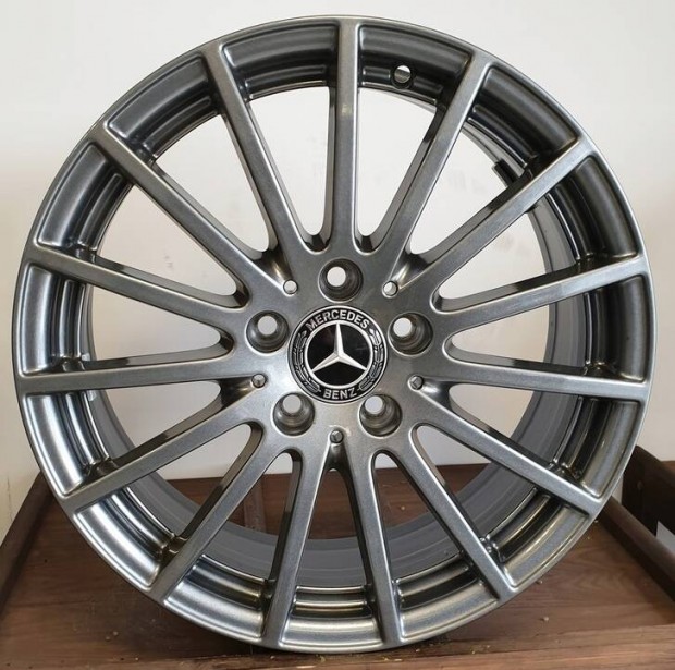 Mercedes 17 coll eredeti gyri cikkszmos alufelni 5x112 felni m