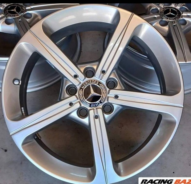 Mercedes 17 coll eredeti gy�ri cikksz�mos alufelni 5x112 felni p