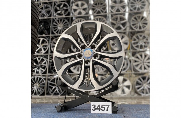 Mercedes 17 gyári alufelni felni, 5x112, kétszéles, C osztály (3457)