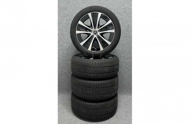 Mercedes 18" 5x112 alufelni felni E-osztály W213 téli gumikkal