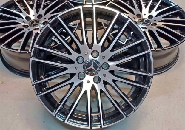 Mercedes 18 coll eredeti gy�ri cikksz�mos alufelni 5x112 felni b