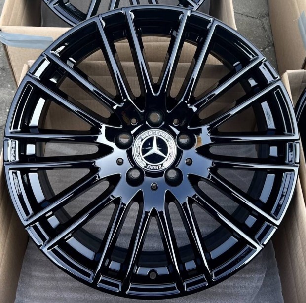 Mercedes 18 coll eredeti gyri cikkszmos alufelni 5x112 felni d4