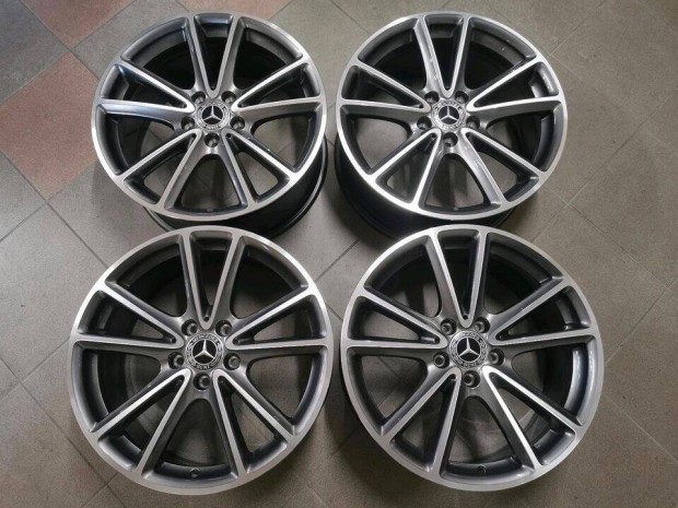 Mercedes 18 coll eredeti gyri cikkszmos alufelni 5x112 felni j5