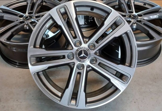 Mercedes 18 coll eredeti gyri cikkszmos alufelni 5x112 felni j8