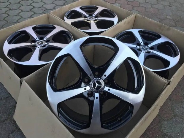 Mercedes 18 coll eredeti gyri cikkszmos alufelni 5x112 felni v