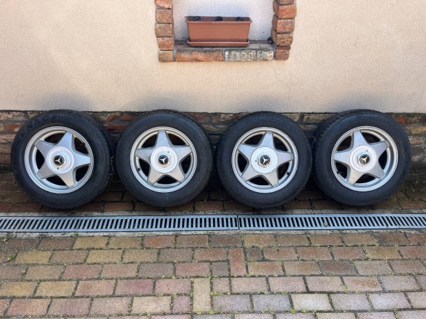 Mercedes 190, W201, W124, W126 retro penta stílusú alufelni garnitúra