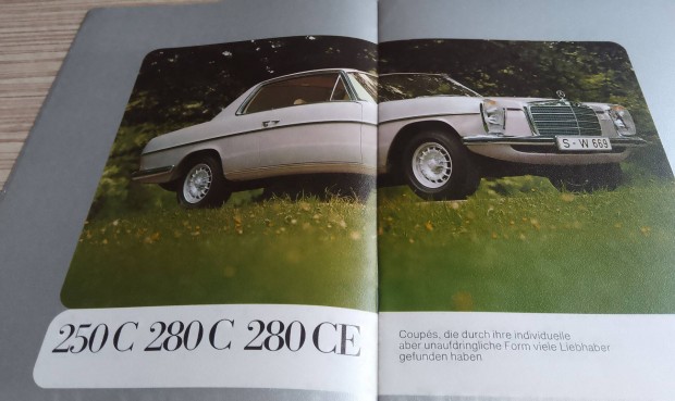 Mercedes 1973 (51 ves) program prospektus, katalgus.