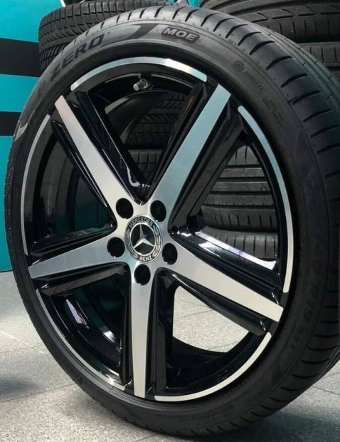 Mercedes 19 coll eredeti gyri cikkszmos alufelni 5x112 felni 38