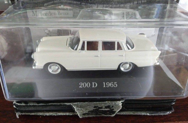 Mercedes 200 D 1965 kisauto modell 1/43 Elad