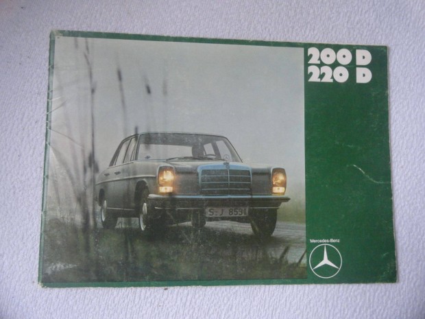 Mercedes 200 Diesel prospektus 1970