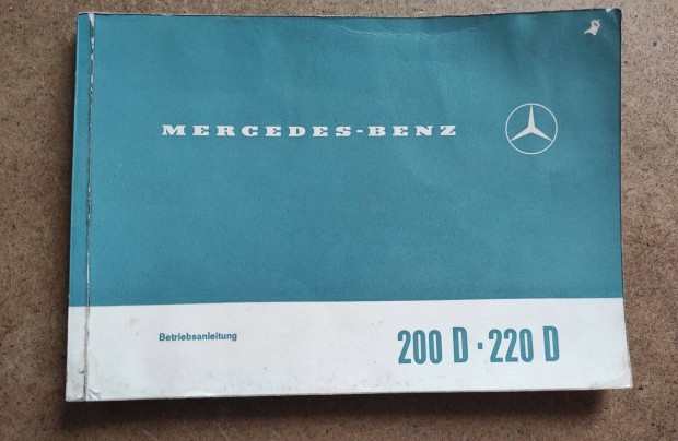 Mercedes 200, 220 Dzel kezelsi tmutat.1970.07-