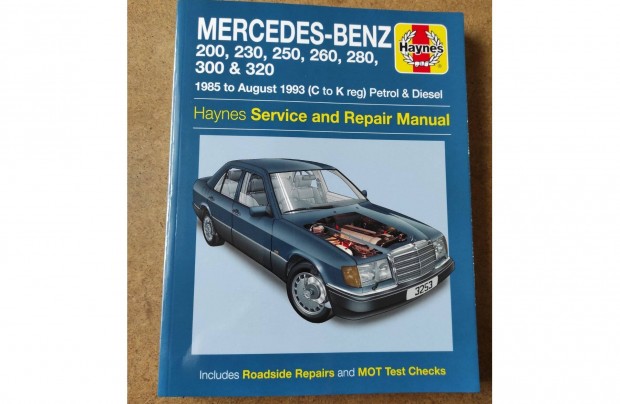 Mercedes 200, 230, 250, 260, 280, 300, 320 javtsi knyv