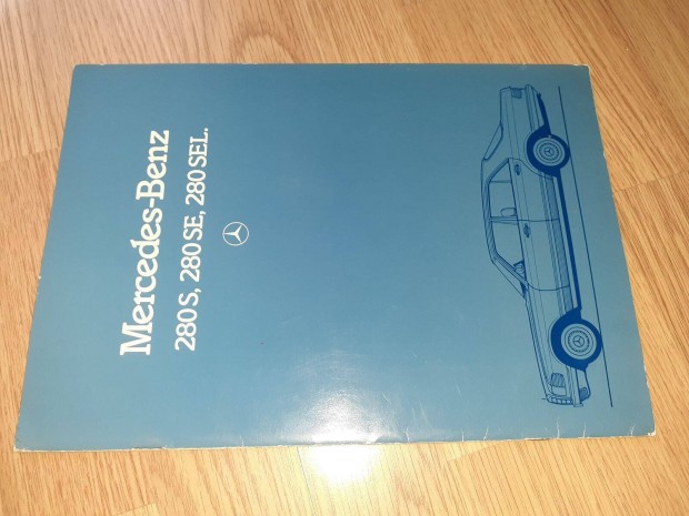 Mercedes 280S/SE/SEL (W126) prospektus - 1982, nmet nyelv
