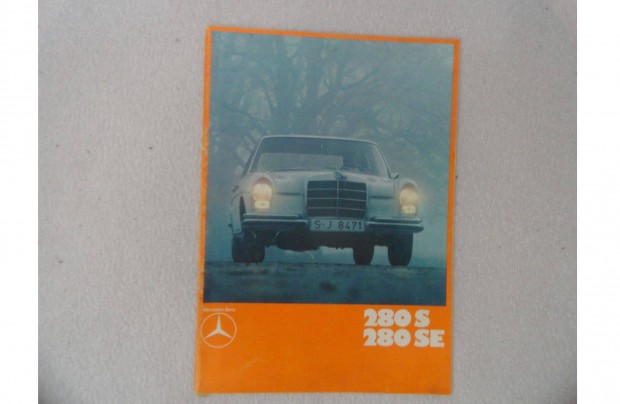 Mercedes 280 SE prospektus