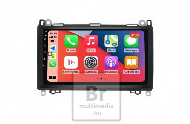 Mercedes 2Din B160 B180 B200 W245 Android Multimdia Rdi Navigci