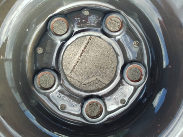 Mercedes 5x112 15"et54 lemezfelni 