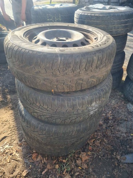 Mercedes 5x112 16" lemezfelnik 215/65 R16 tli gumikkal