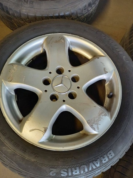 Mercedes 7,5x16 5x112-es 205/60R16 barum nyrikkal Sxx1