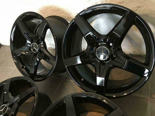 Mercedes AMG 18 coll eredeti gy�ri cikksz�mos alufelni 5x112 felni