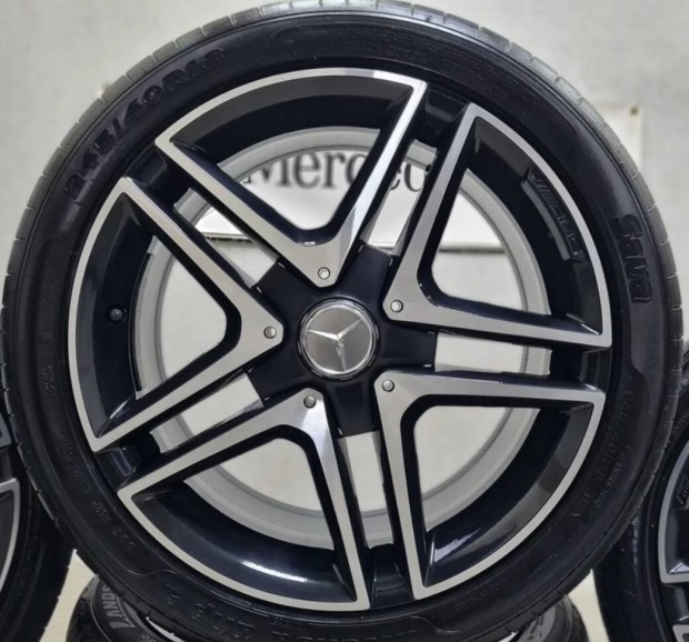 Mercedes AMG 18 coll eredeti gy�ri cikksz�mos alufelni 5x112 felni yy