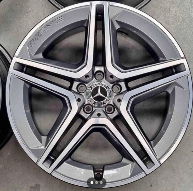 Mercedes AMG 19 coll eredeti gy�ri cikksz�mos alufelni 5x112 felni