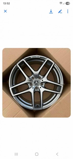 Mercedes AMG 19 coll eredeti gyri cikkszmos alufelni 5x112 felni