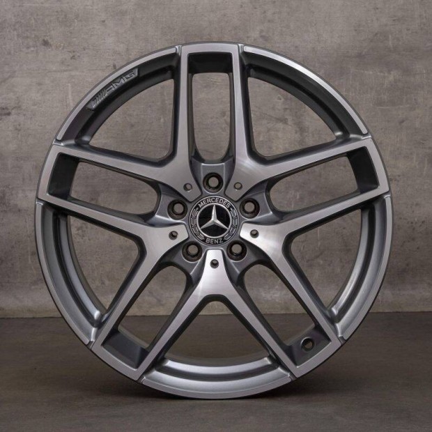 Mercedes AMG 19 coll eredeti gy�ri cikksz�mos alufelni 5x112 felni