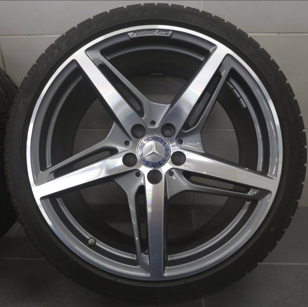 Mercedes AMG 19 coll eredeti gyri cikkszmos alufelni 5x112 felni